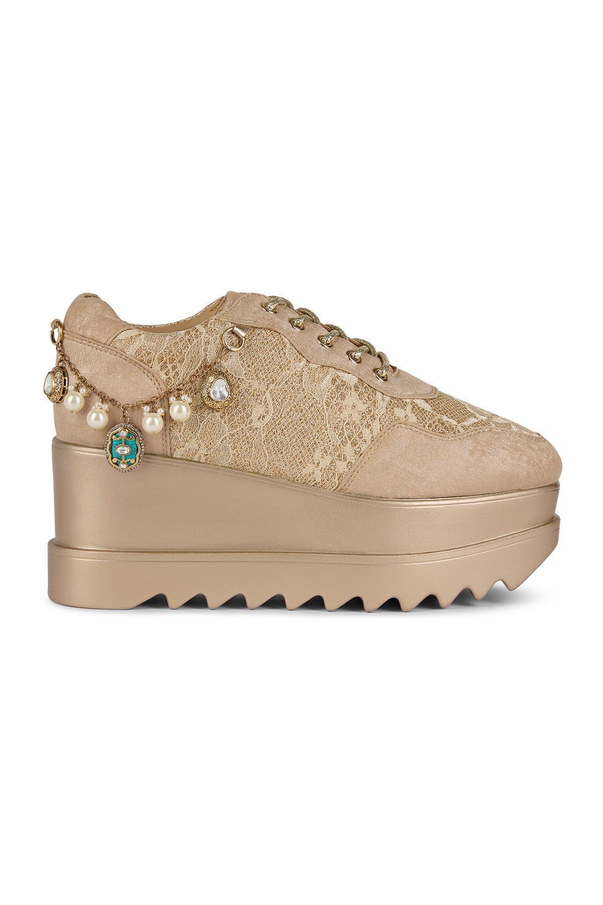 Memsahib Wedge Sneakers