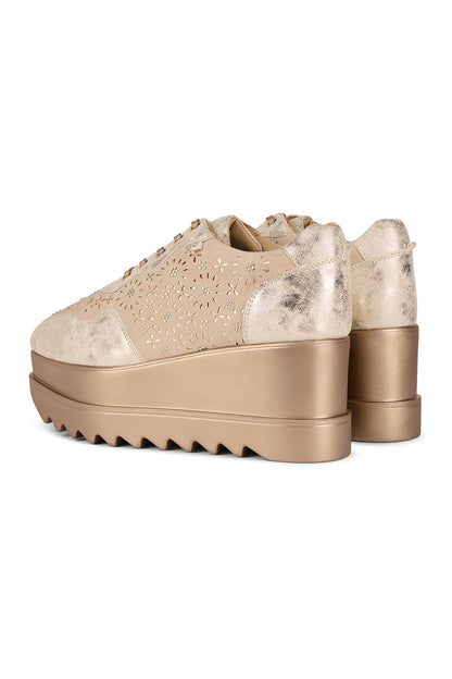 Re-Dazzle Wedge Sneakers