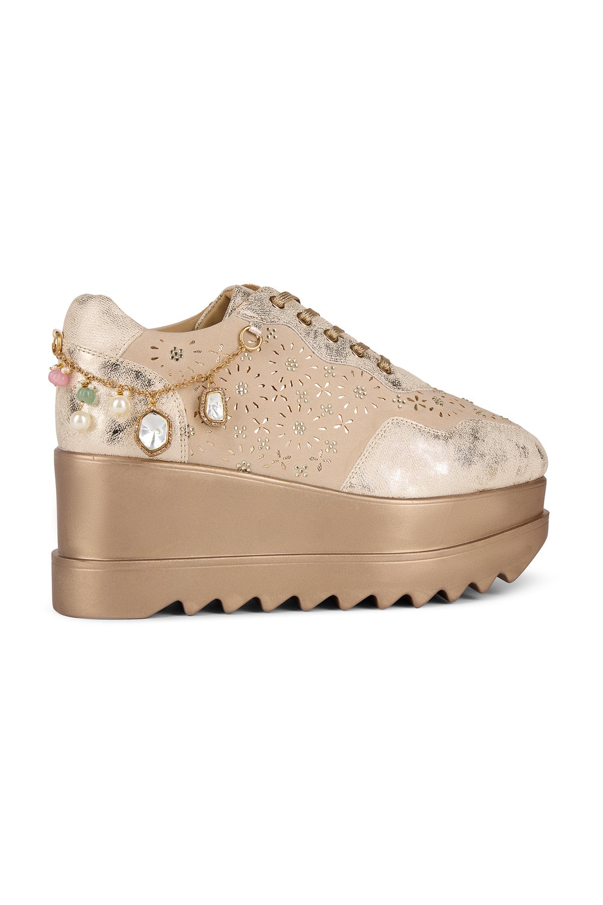 Re-Dazzle Wedge Sneakers