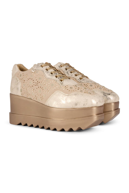 Re-Dazzle Wedge Sneakers