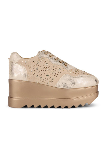 Re-Dazzle Wedge Sneakers