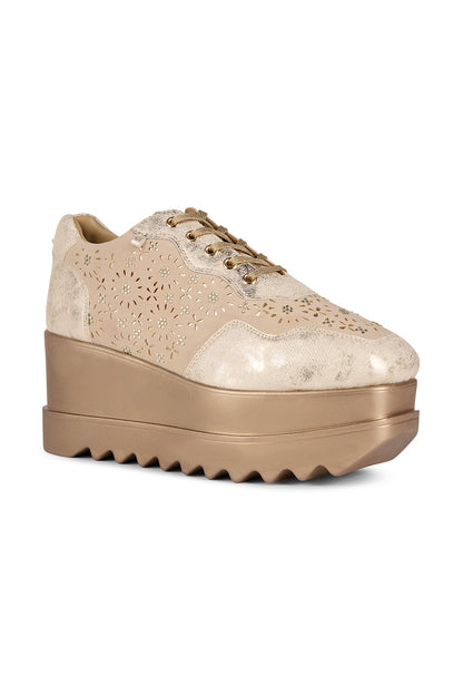 Re-Dazzle Wedge Sneakers