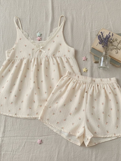Blossom Petite 3-Piece Cami Nightsuit Set