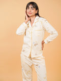 Lunar Dream Bubble-Cotton Nightsuit Set, Luna