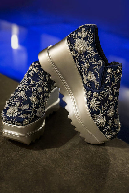 Celestial Wedge Sneakers