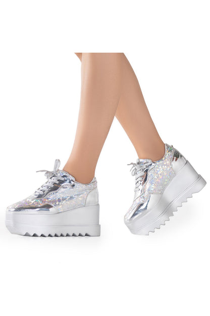 Disco 22 Signature Wedge Sneakers