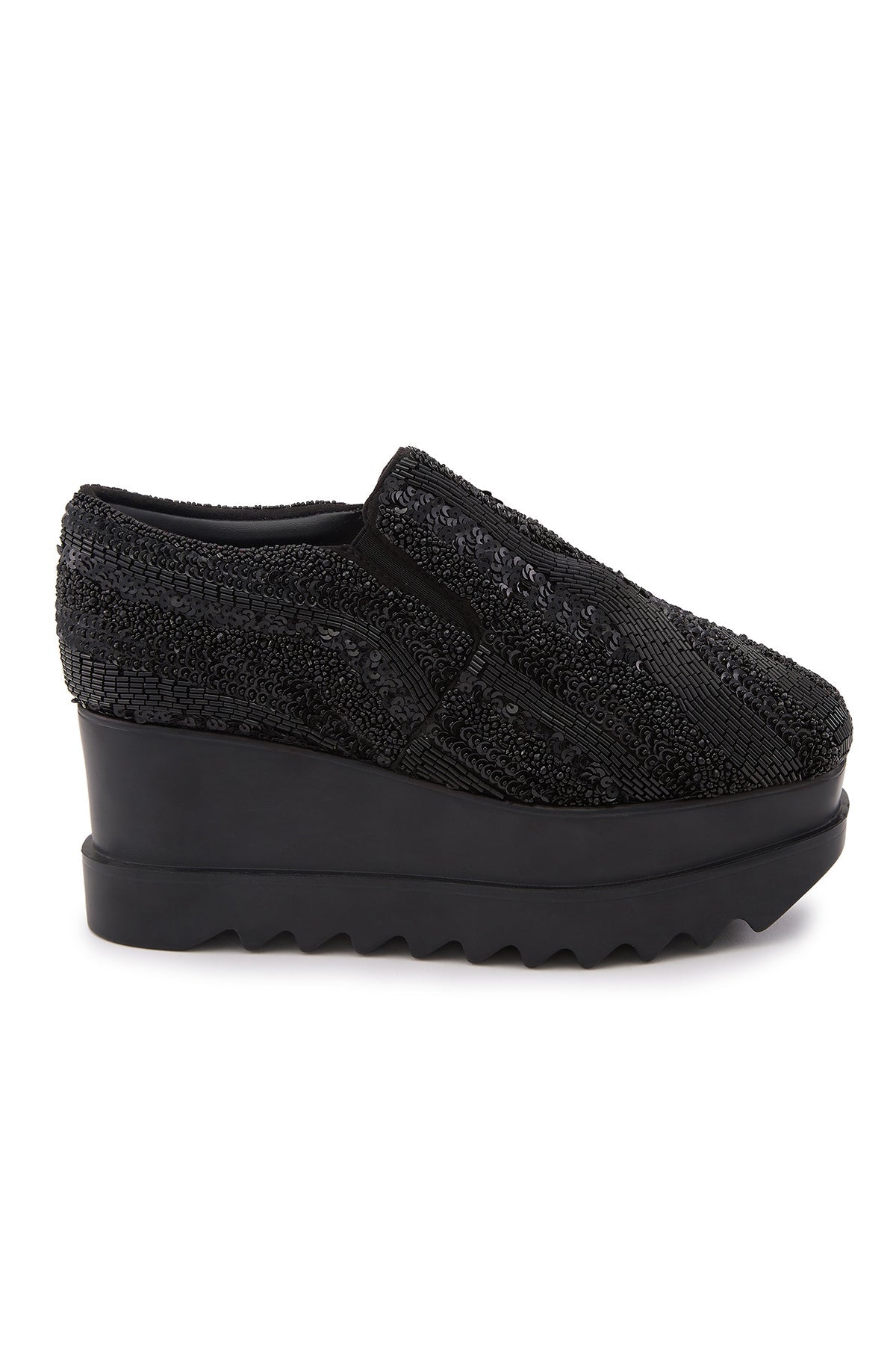 Midnight Magic Wedge Sneakers