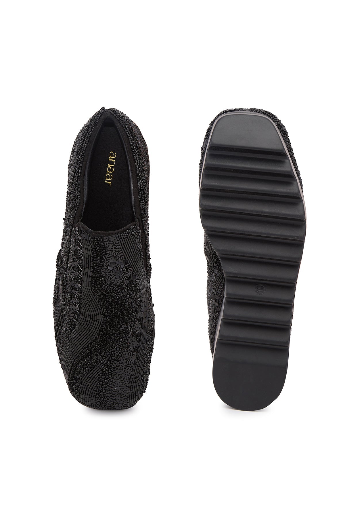 Midnight Magic Wedge Sneakers