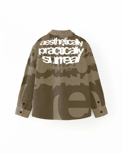 Estaes Sand Oversize Shirt | Esthreall at Broadway