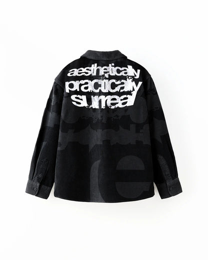 Estaes Black Oversize Shirt | Esthreall at Broadway