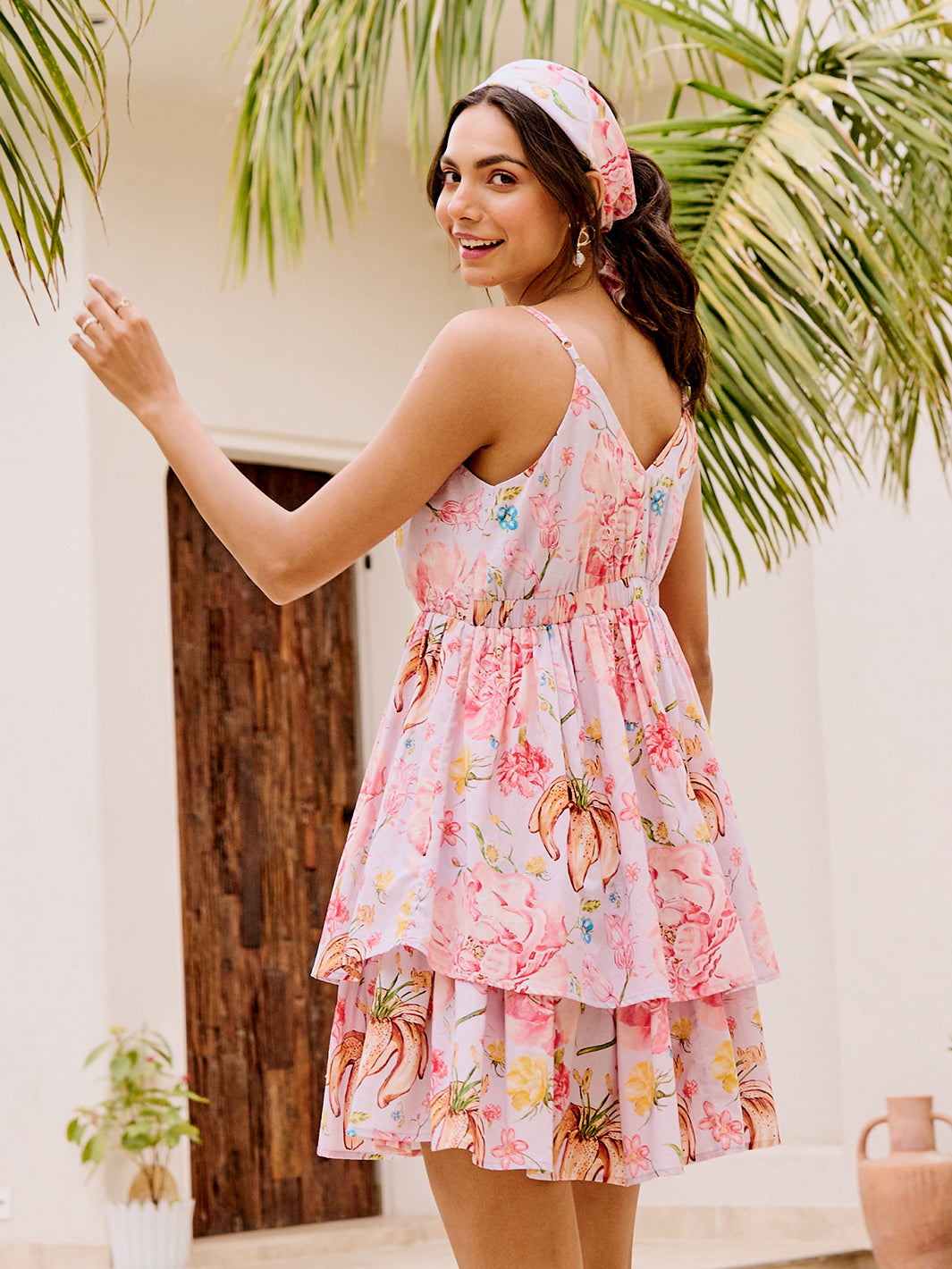 cotton mini dress