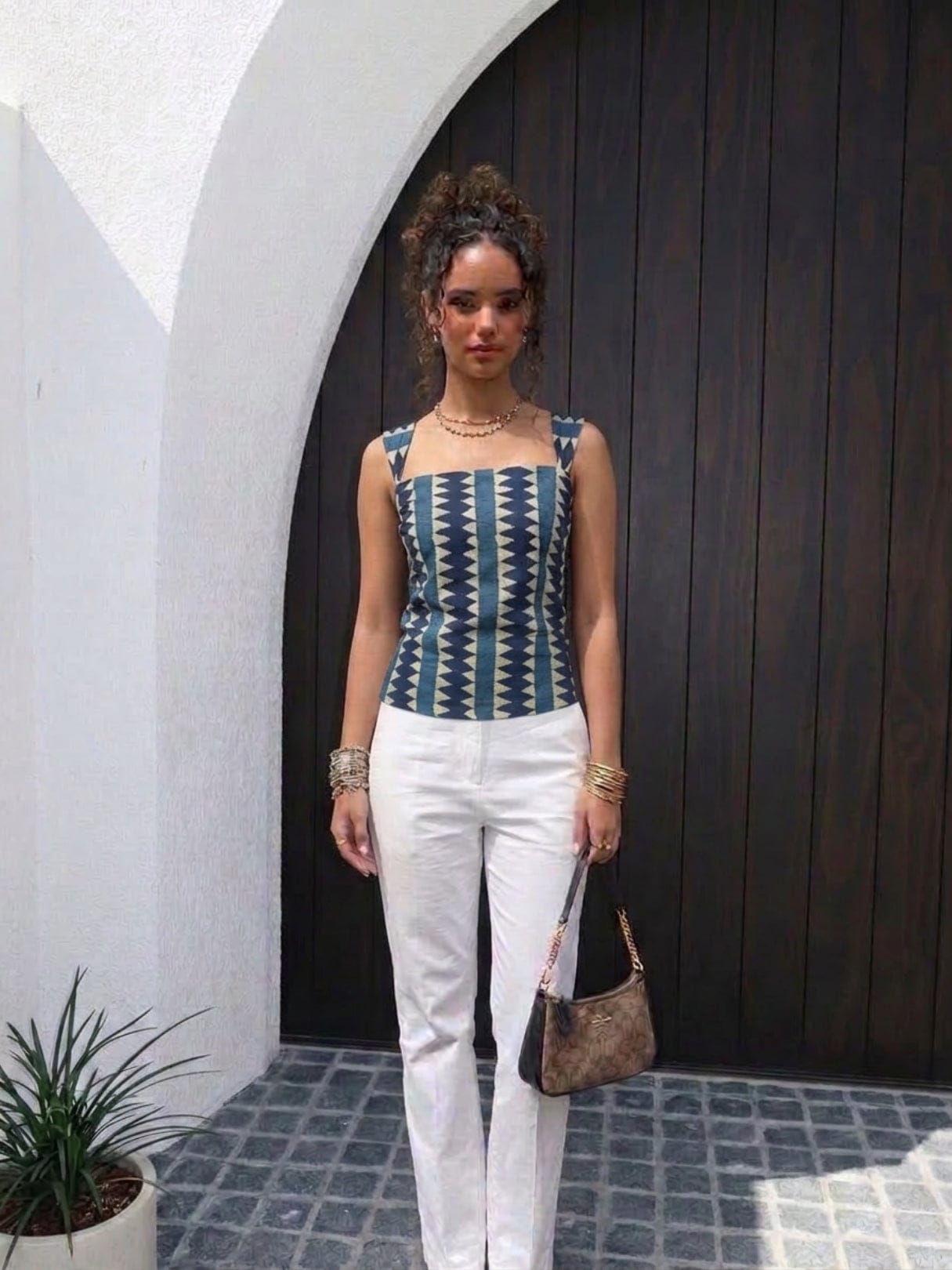 Amaya Tie Top