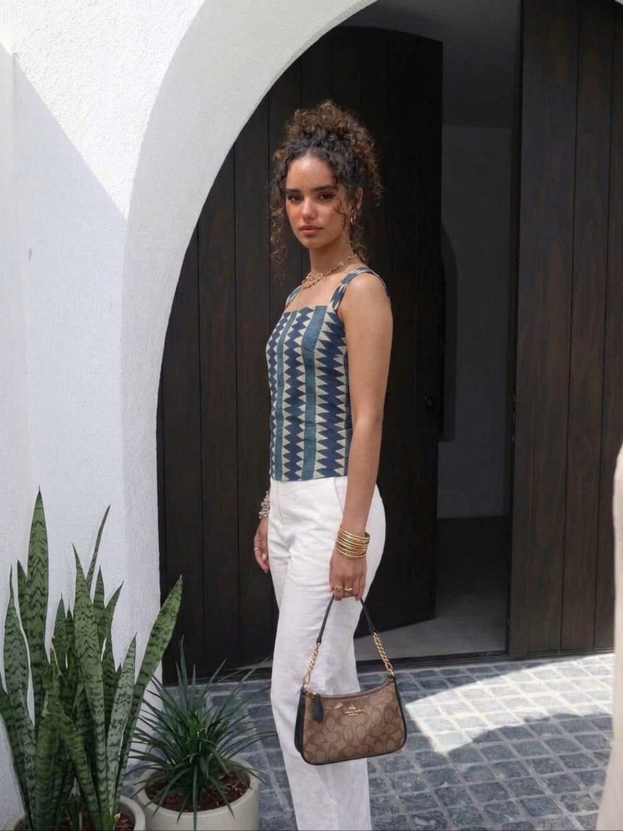 Amaya Tie Top