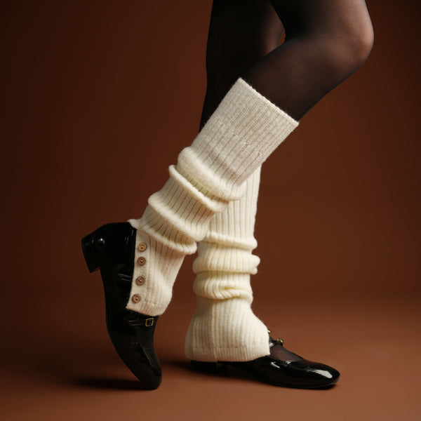 Leg Warmer - Cream