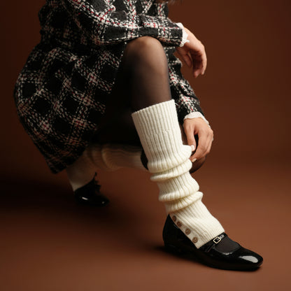 Leg Warmer - Cream