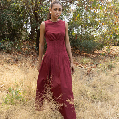 Kate Cotton Dress | Around The City at Broadway