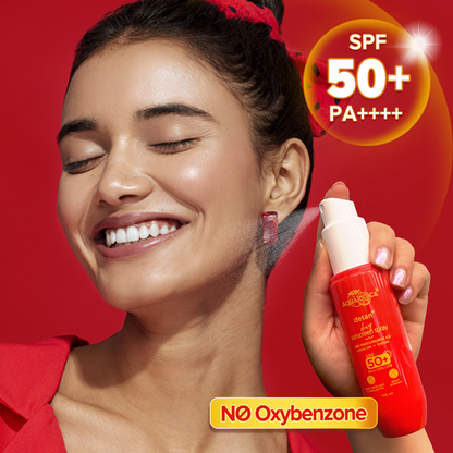 Detan+ Dewy Sunscreen Spray