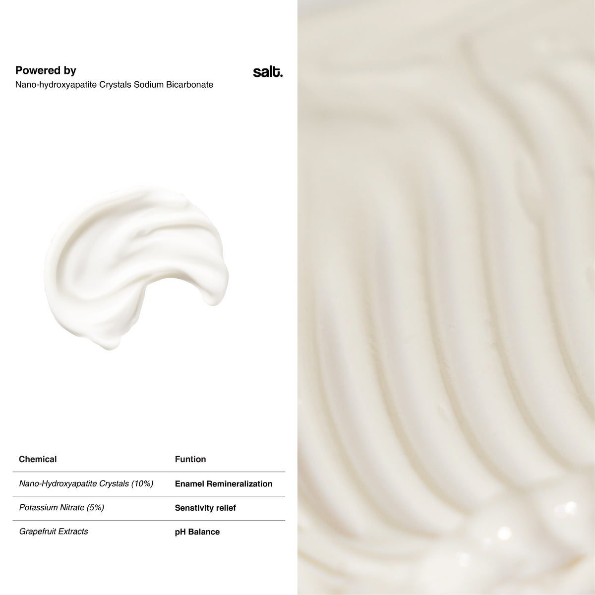 Salt Senergy sensitivity toothpaste
