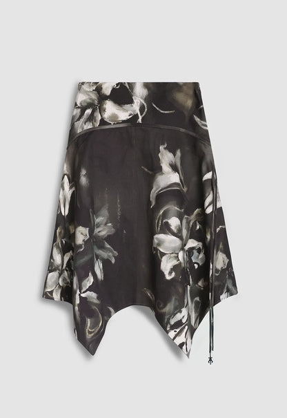 Lilies Panelled Skirt