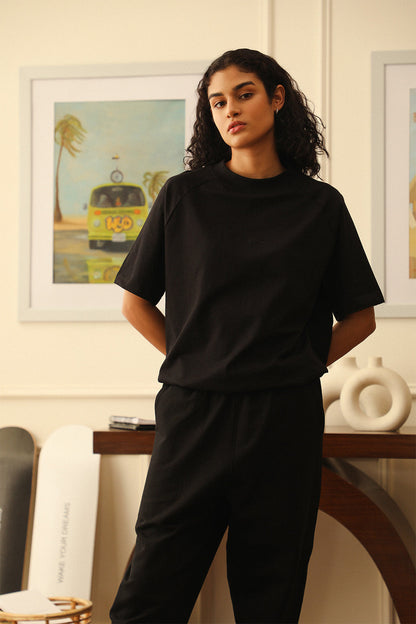 Mock Neck T-Shirt | WAKE YOUR DREAM at Broadway