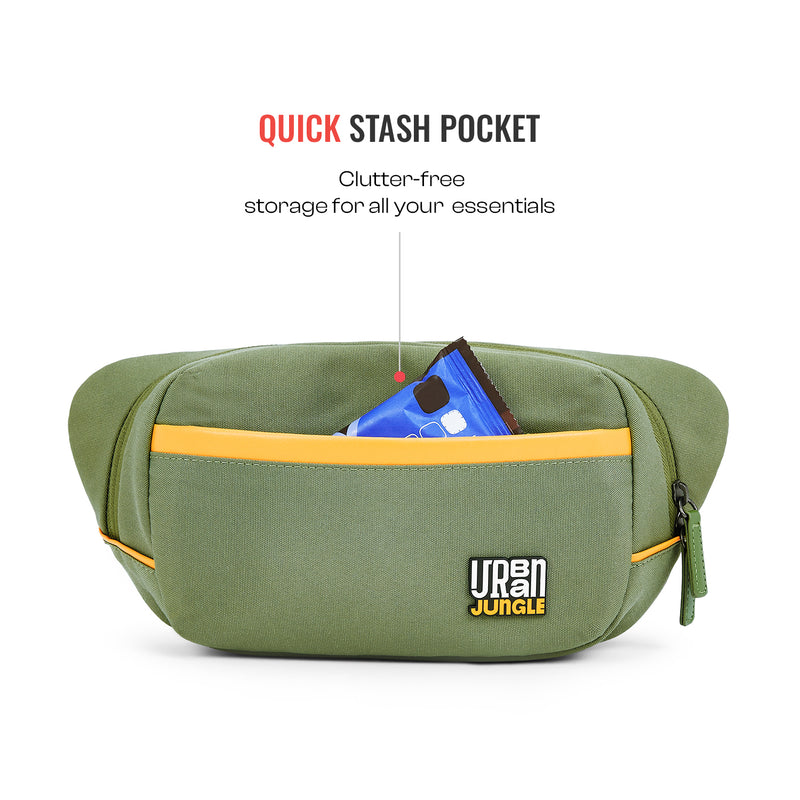 Sprint Satchel -Green-Cabin | Urban Jungle at Broadway