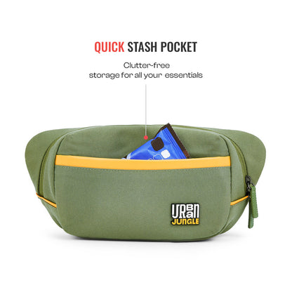 Sprint Satchel -Green-Cabin | Urban Jungle at Broadway