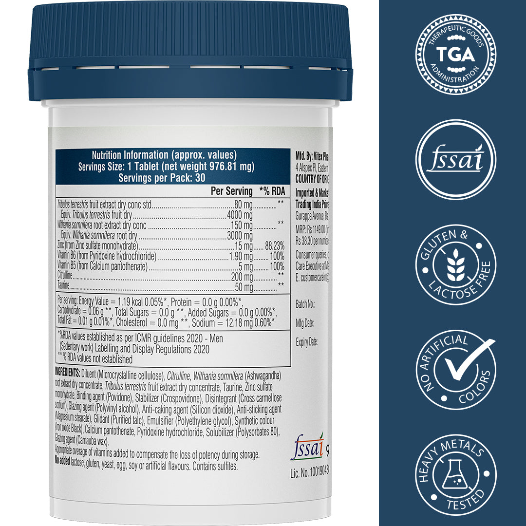 Swisse Men's Endurance Boost - 30 Tablets | Swisse at Broadway