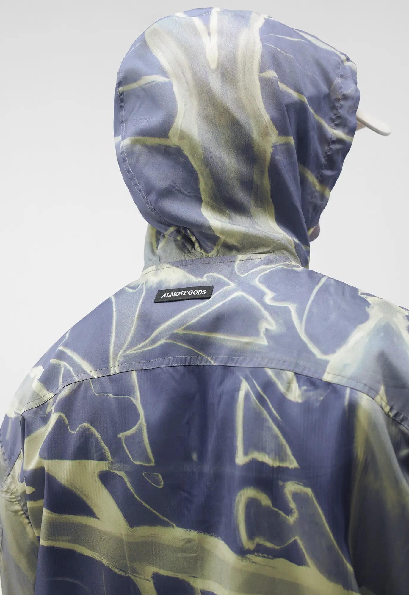 Felt Thorn Bloom Relaxed Windbreaker Jacket