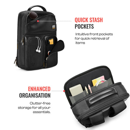 Wayfarer Workpack -Black-Large | Urban Jungle at Broadway