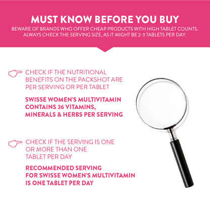 Swisse Women's Multivitamin -30 Tablets | Swisse at Broadway
