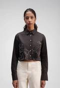 Fleur Cropped Shirt