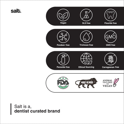 Salt Senergy sensitivity toothpaste