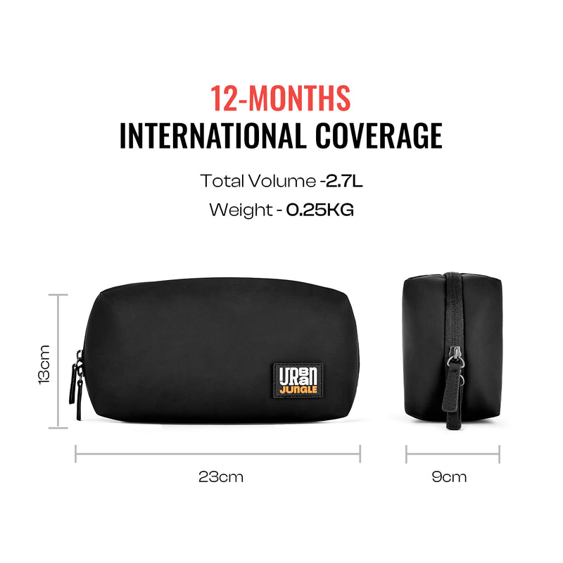 Citipak Pouch -Black-Cabin | Urban Jungle at Broadway