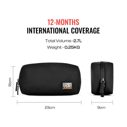 Citipak Pouch -Black-Cabin | Urban Jungle at Broadway