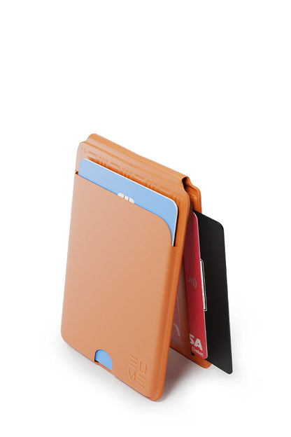 EUME MagVault Cardholder - Rustic Orange product image clean studio background
