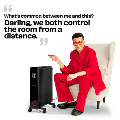 NUUK HOTBLOX  Oil Filled Radiator with Touch Panel