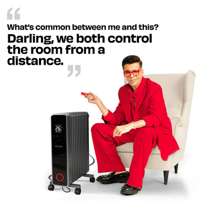 NUUK HOTBLOX  Oil Filled Radiator with Touch Panel