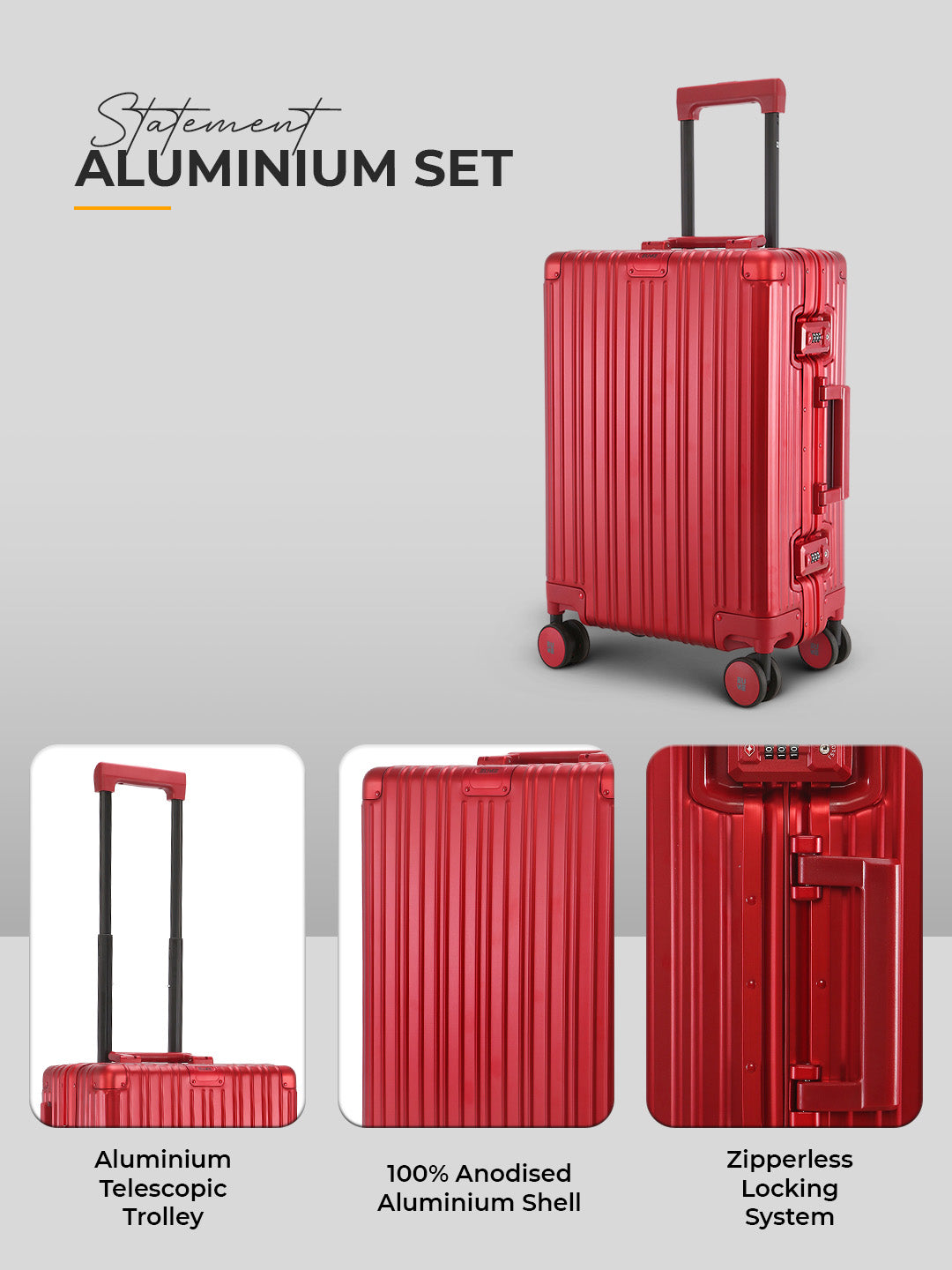 Aluminium Silver Cabin