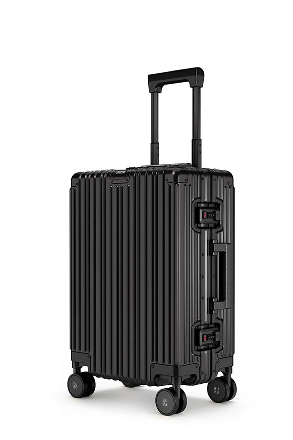 EUME aluminium black cabin - black wheels product image clean studio background