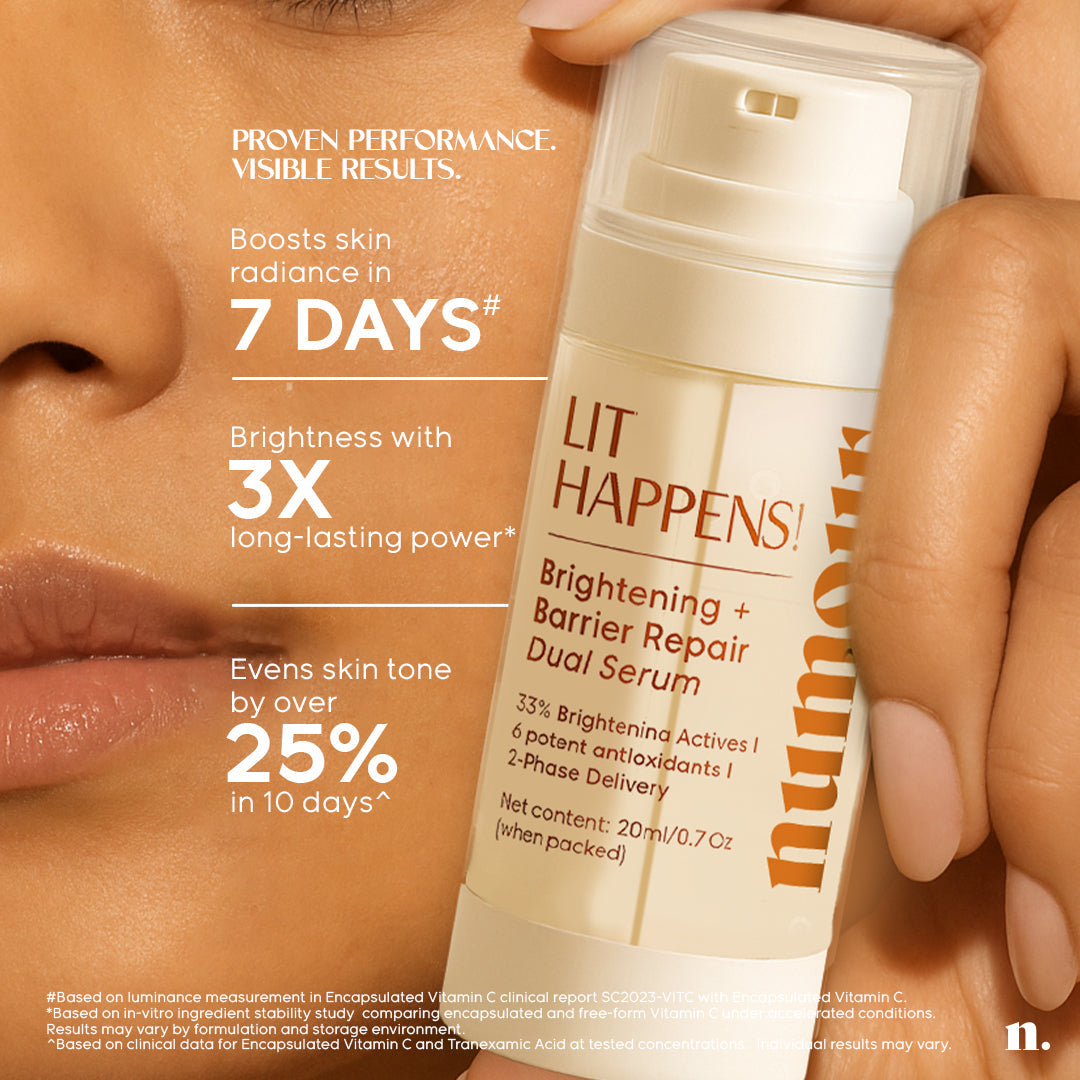 Numour Lit Happens- Brightening Dual Serum | Numour at Broadway