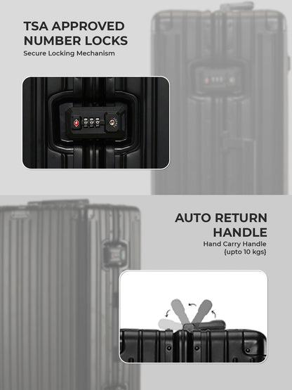 Aluminium Black Cabin