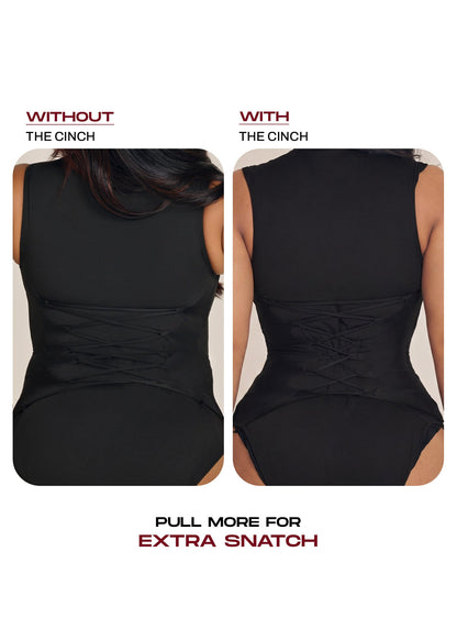 Zipper Shapewear Swimsuit