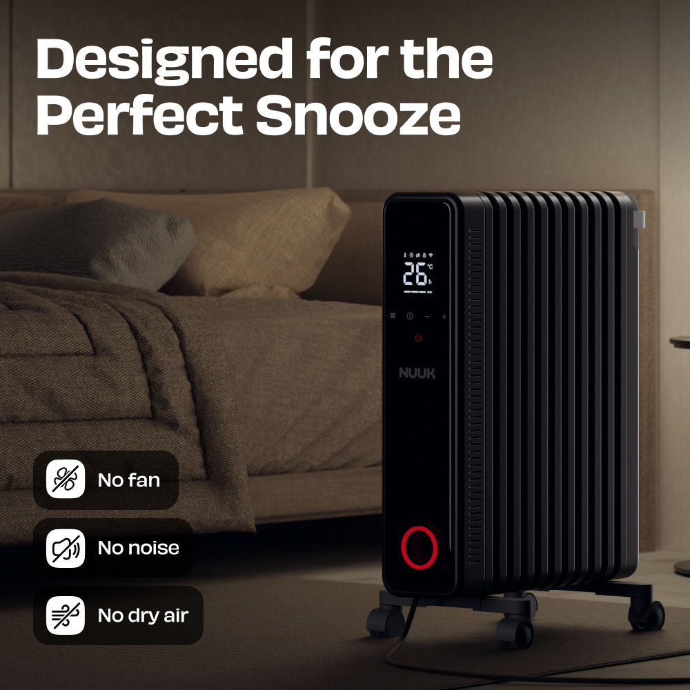 NUUK HOTBLOX  Oil Filled Radiator with Touch Panel