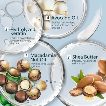 SH-RD Protein Hair Mask (Macadamia Oil /Avocado Oil )