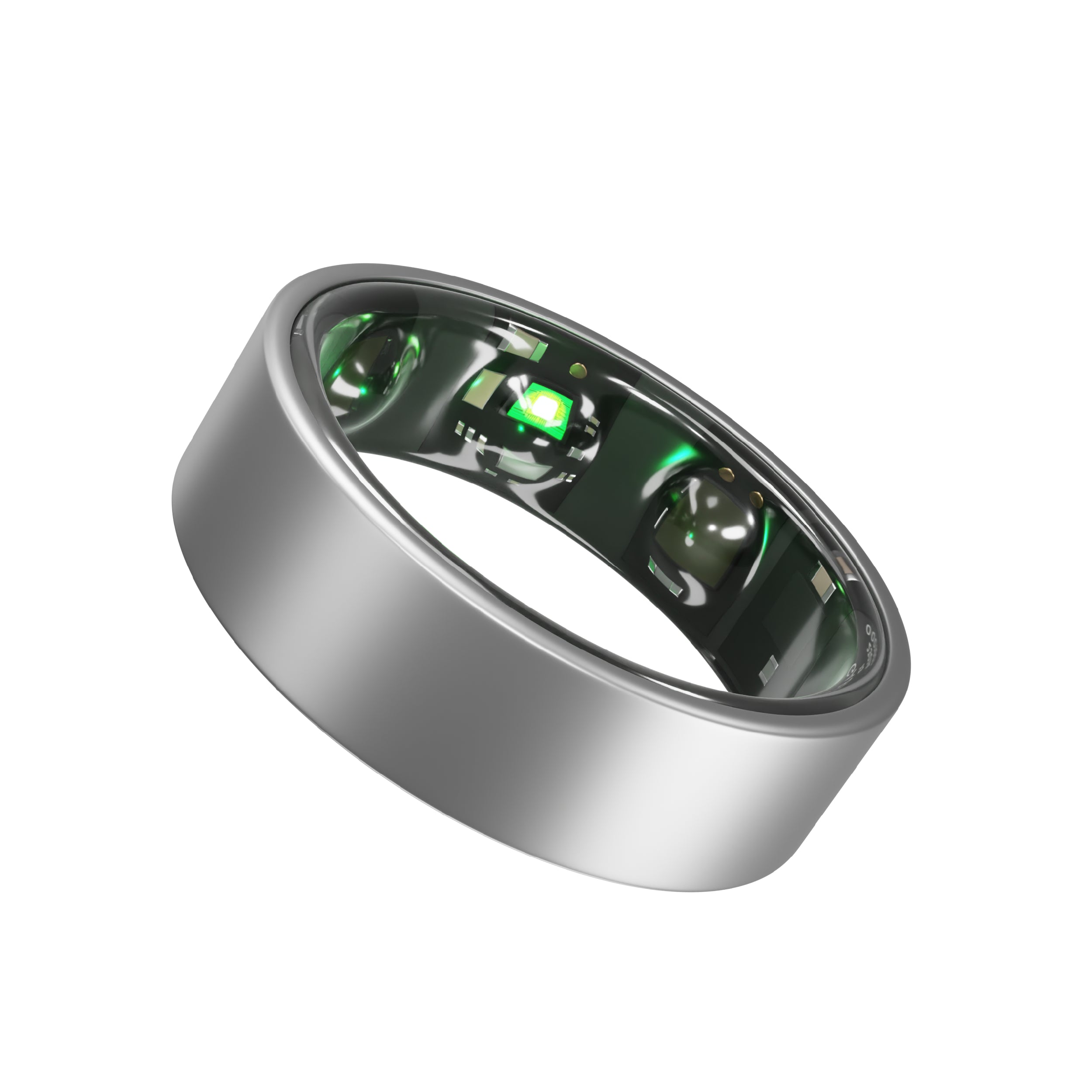 Gabit Smart Ring Size Matte Silver | GABIT at Broadway