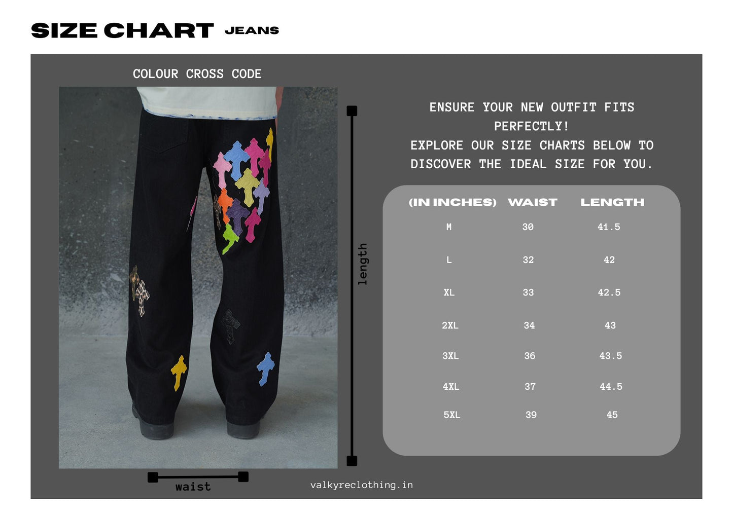 COLOUR CROSS CODE VALKYRE JEANS