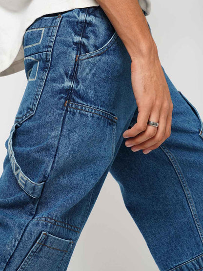 Stone Cargo Men's Baggy Fit