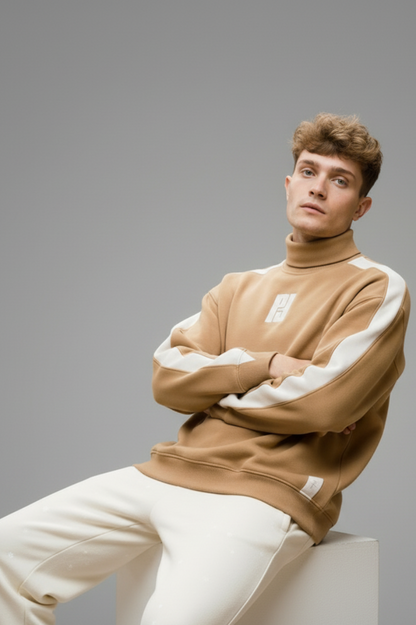 Core Line Sweatshirt - Beige