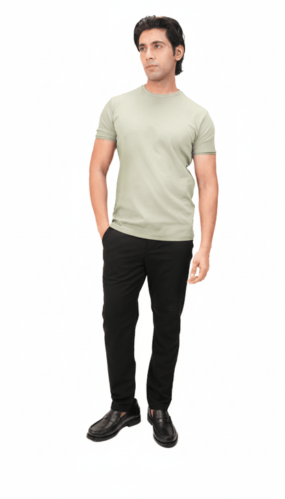 Absolute Cotton Crew - Mint Green