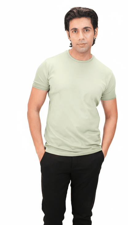 Absolute Cotton Crew - Mint Green
